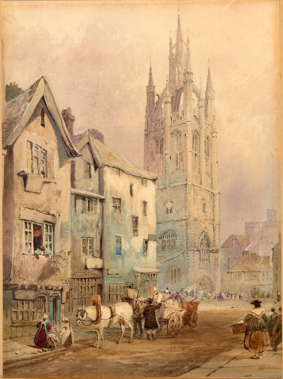 Catedral de San Nicolás, Newcastle upon Tyne de Thomas Miles Richardson
