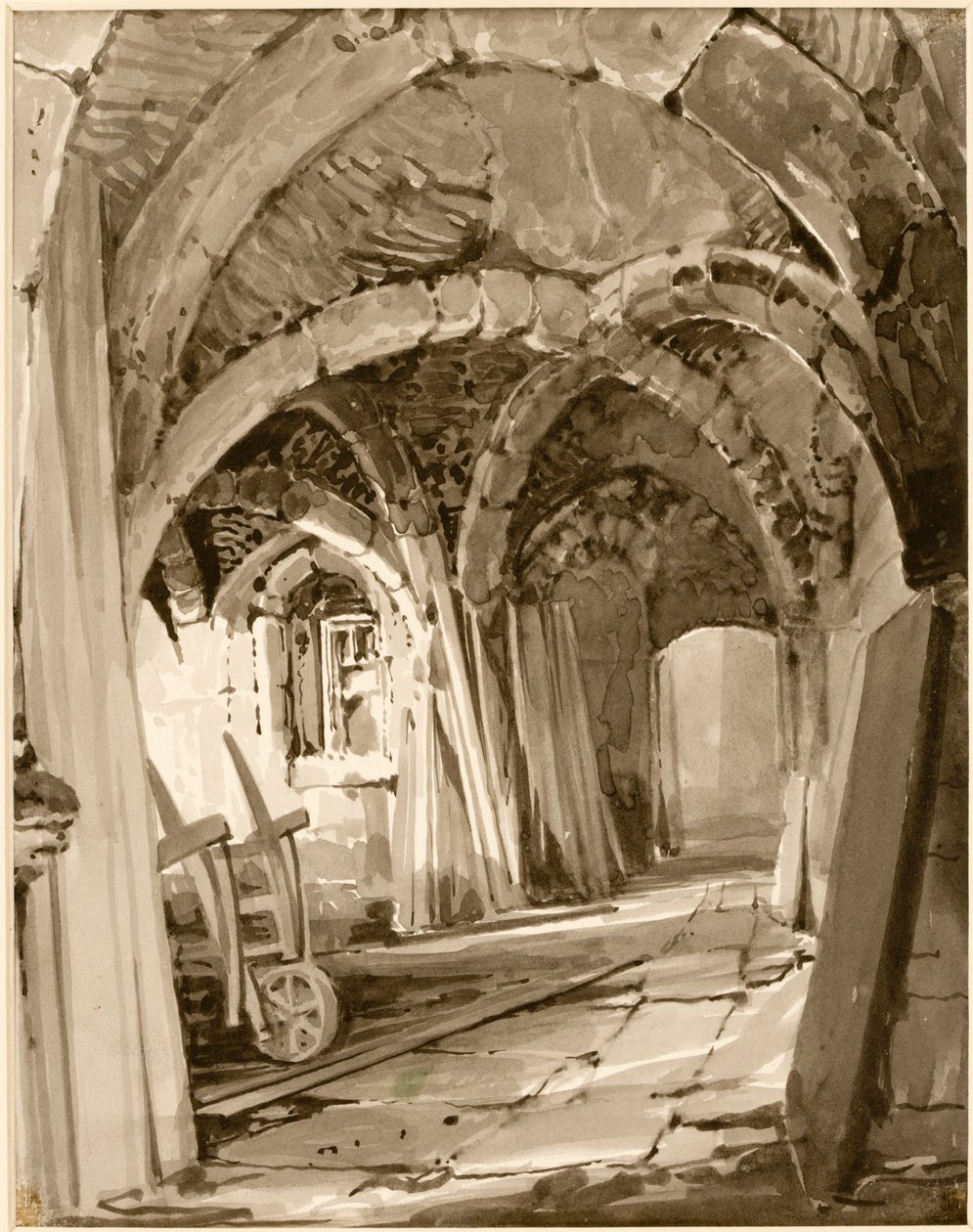 Bóvedas bajo la Capilla de St. Thomas A