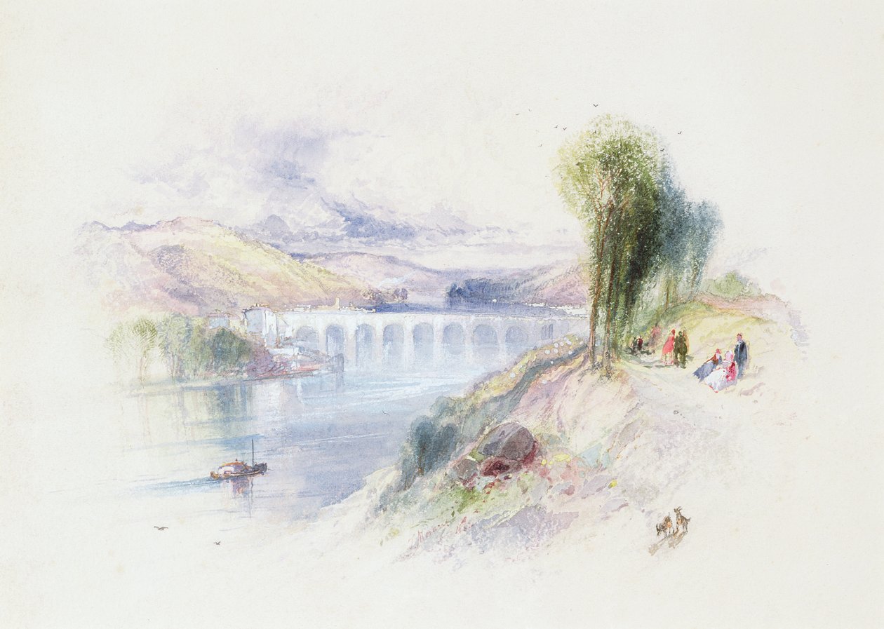 El río Schuykill de Thomas Moran