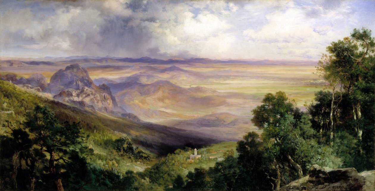 Valle de Cuernavaca de Thomas Moran