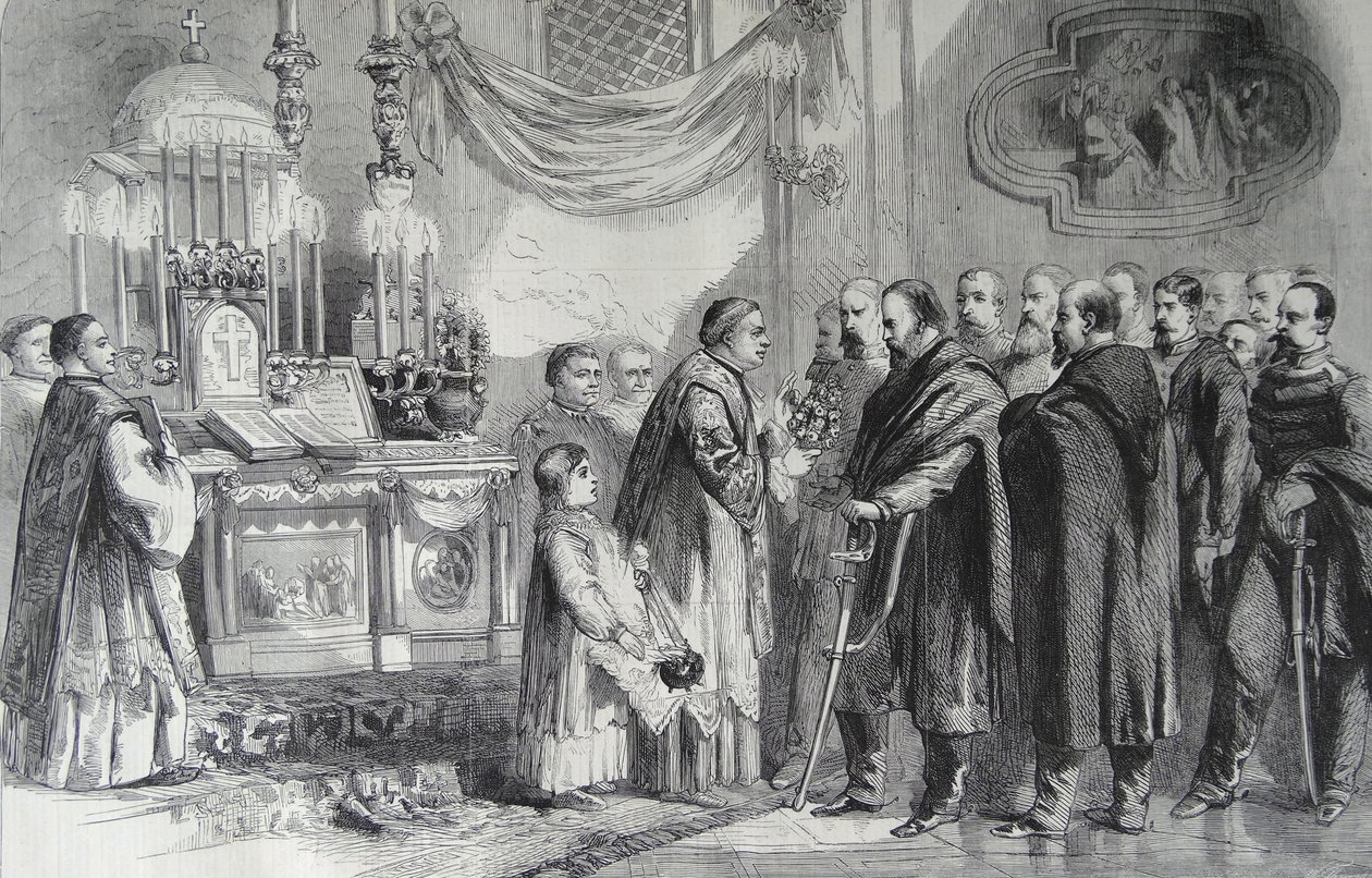 Revolución en Nápoles-Garibaldi, 1860 de Thomas Nast