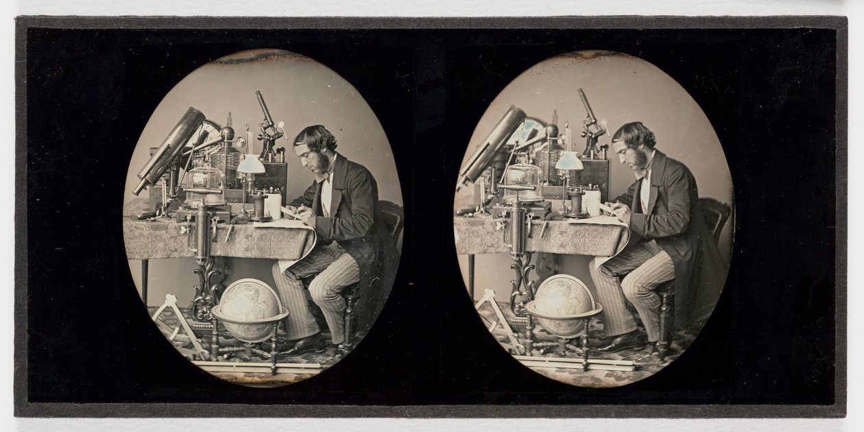 Retrato de un científico de Thomas Richard Williams