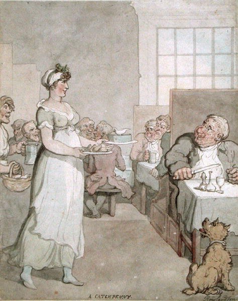 Una Tienda de Golosinas de Thomas Rowlandson