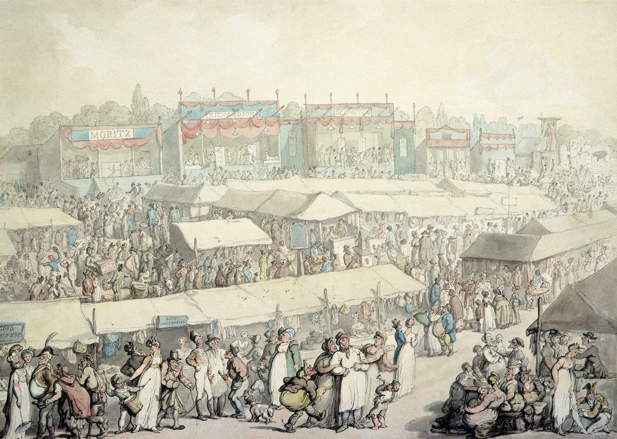 Feria de Brook Green de Thomas Rowlandson