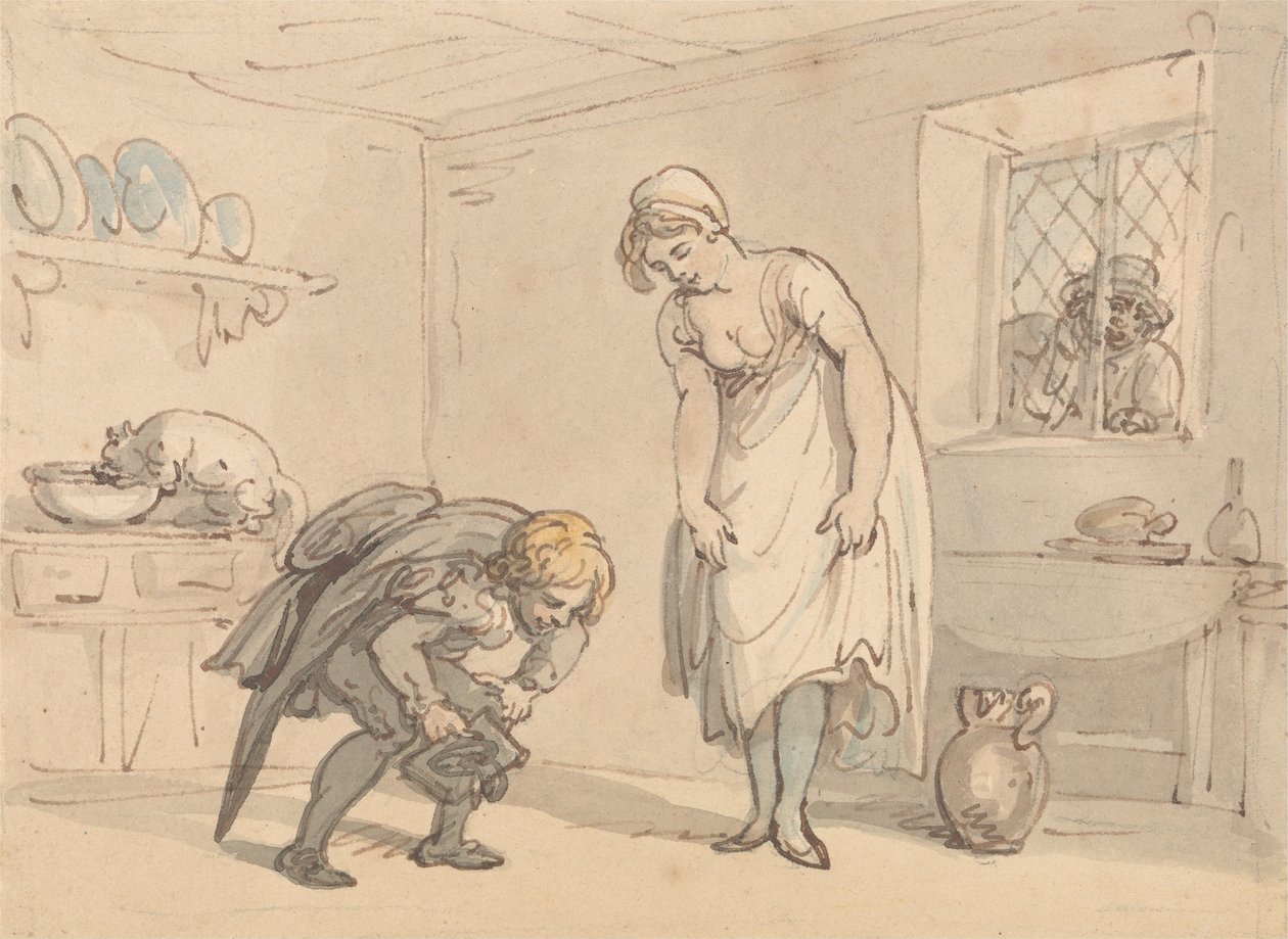 Zapatos nuevos de Thomas Rowlandson