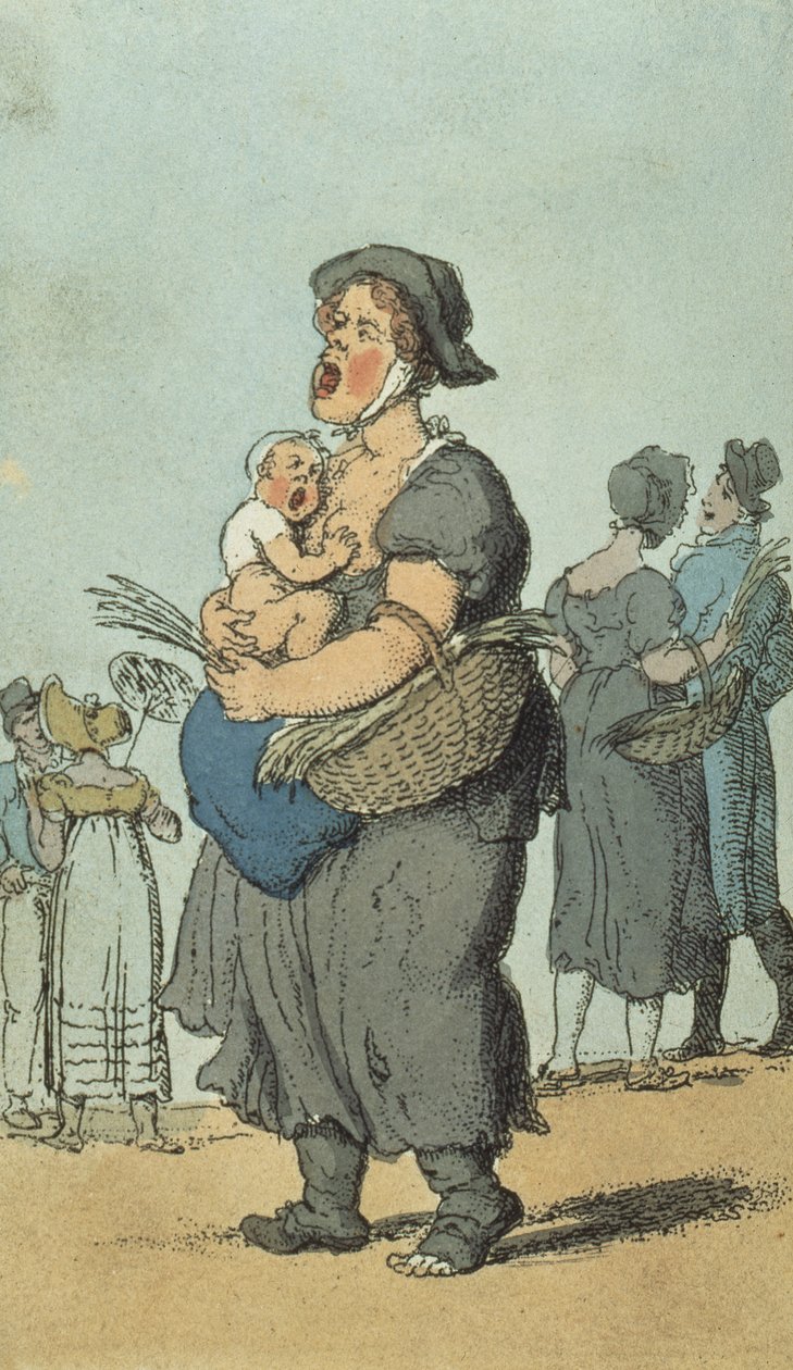 Lavanda dulce, 1820 de Thomas Rowlandson