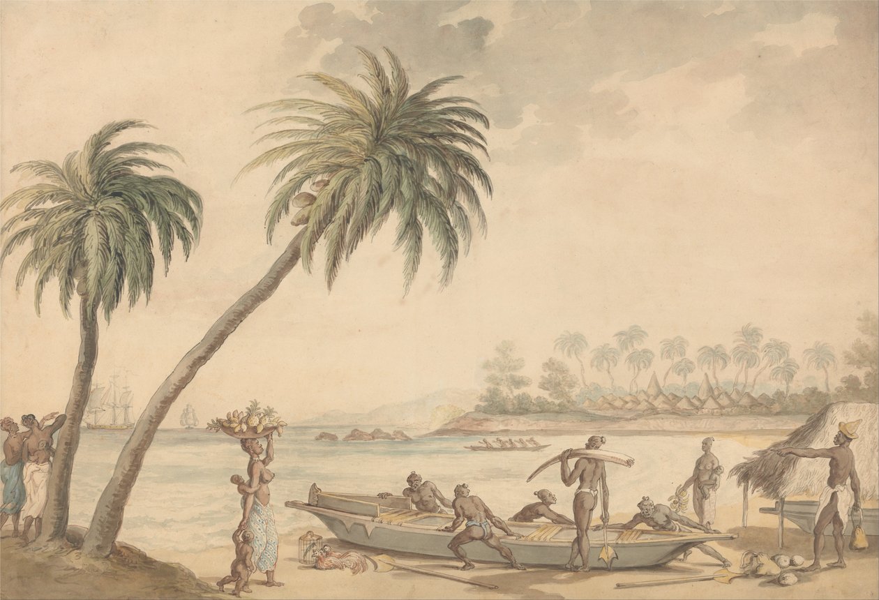 La Costa de Marfil, África Occidental de Thomas Rowlandson