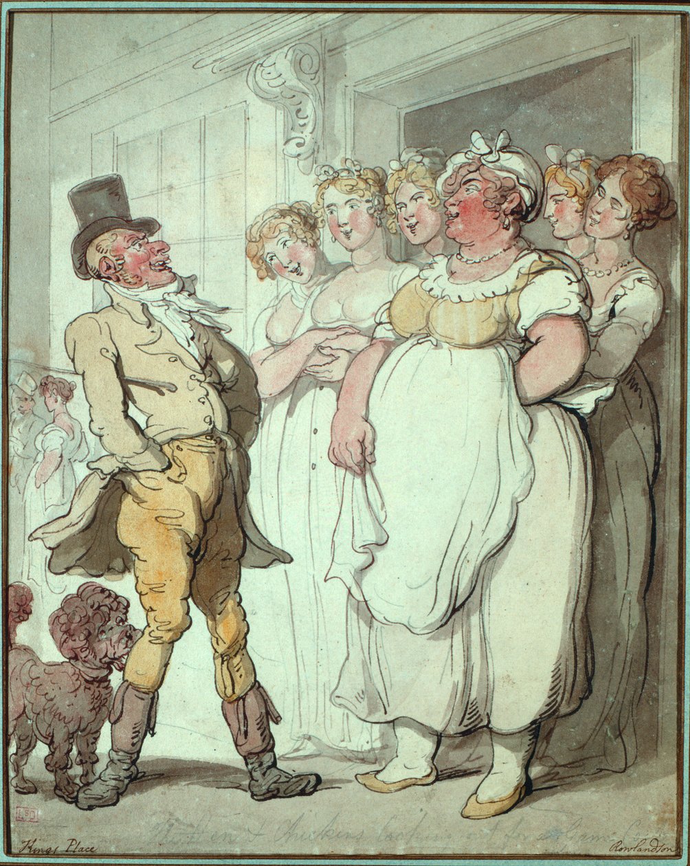 El lugar del rey de Thomas Rowlandson