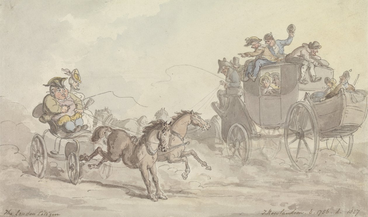 El ciudadano de Londres de Thomas Rowlandson