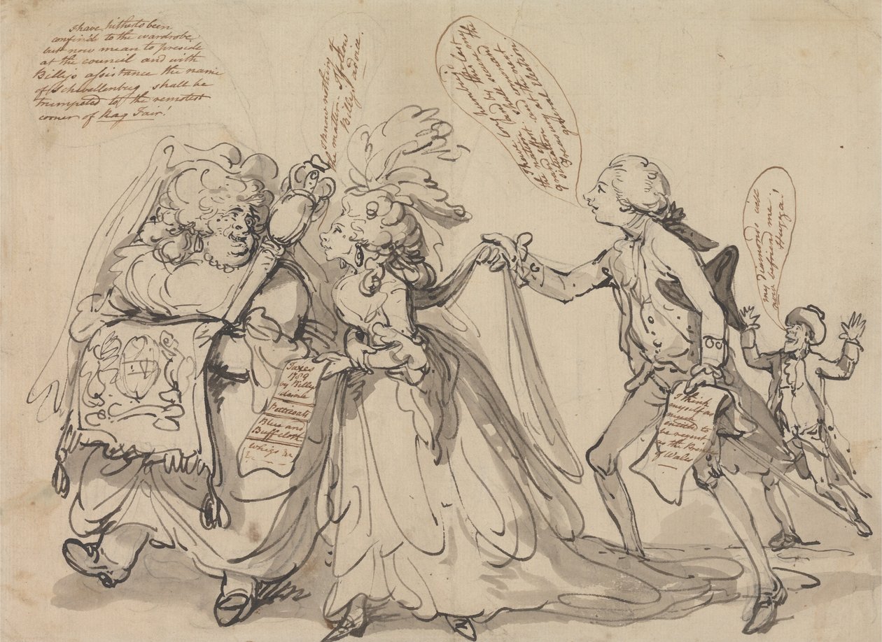 La perspectiva ante nosotros de Thomas Rowlandson
