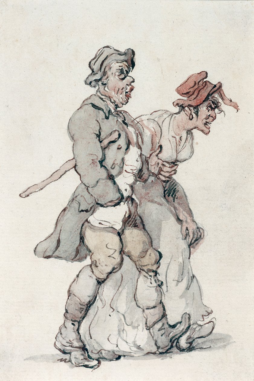 Los Paseantes de Thomas Rowlandson