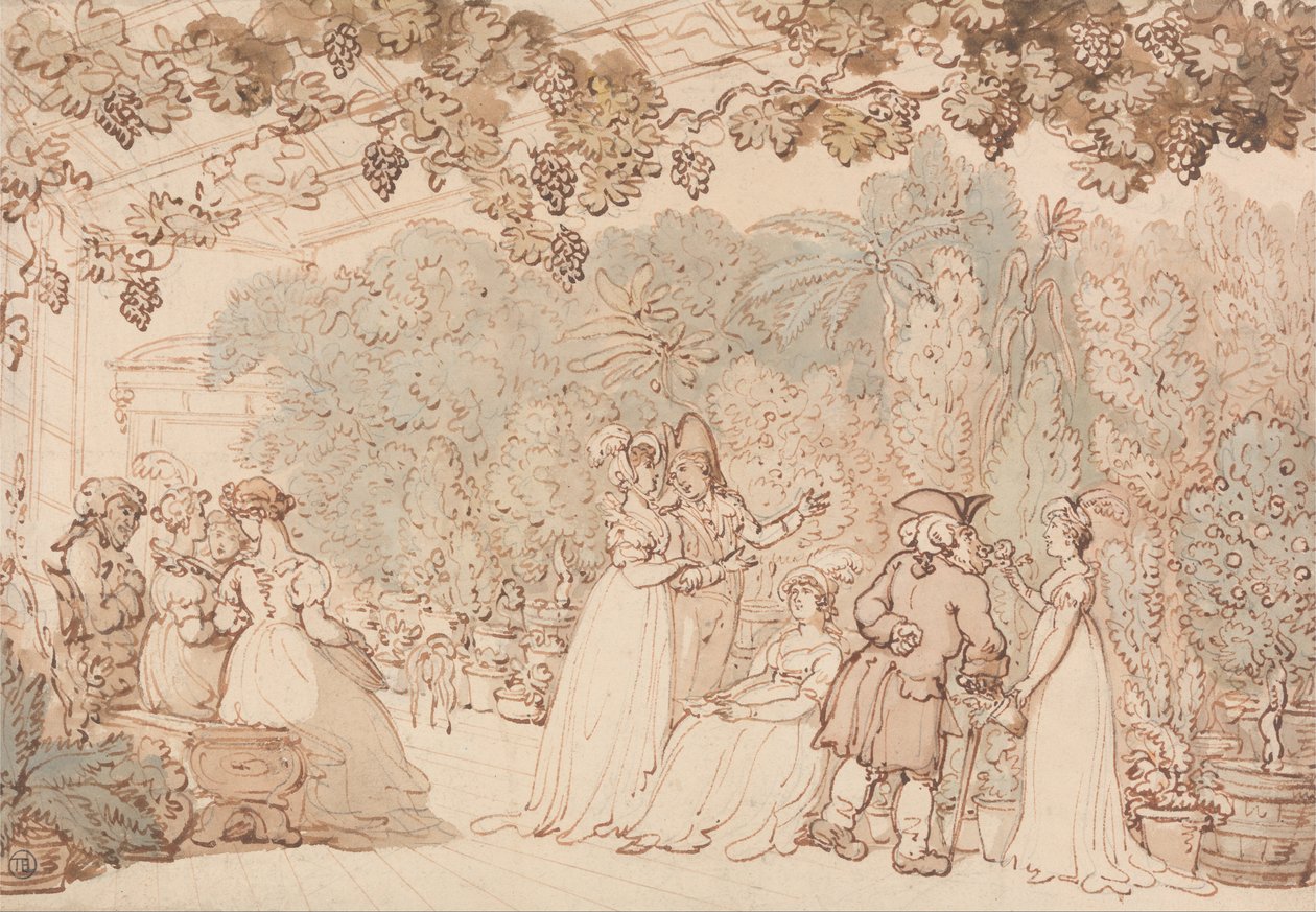 La viña de Thomas Rowlandson