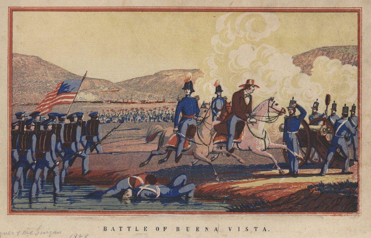 Batalla de Buena Vista, 1848 de Thomas S. Wagner