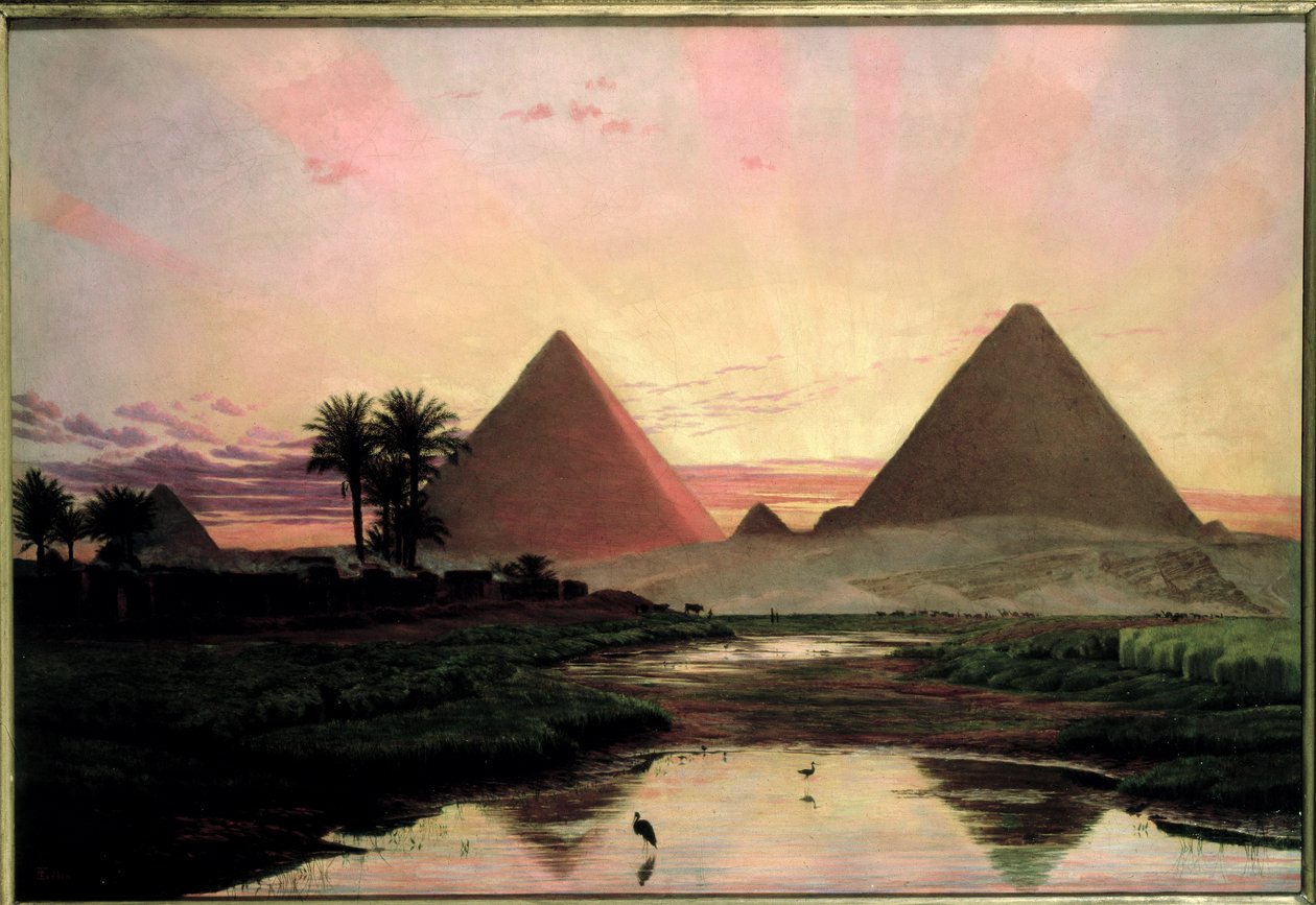 Las Pirámides de Giza de Thomas Seddon