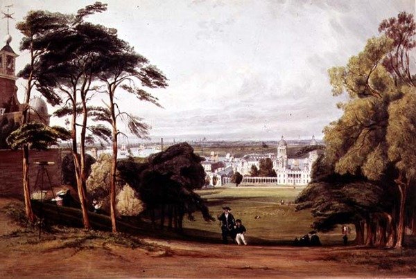 Londres desde Greenwich, 1842 de Thomas Shotter Boys