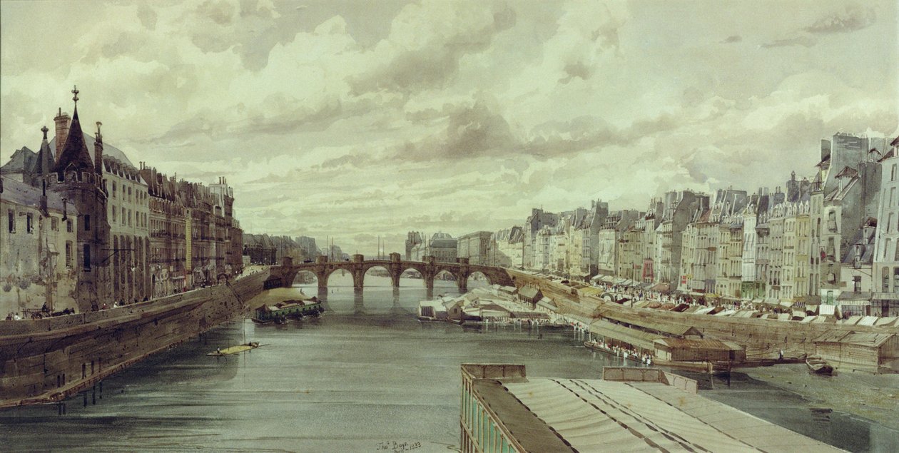 El Pont Neuf, París de Thomas Shotter Boys