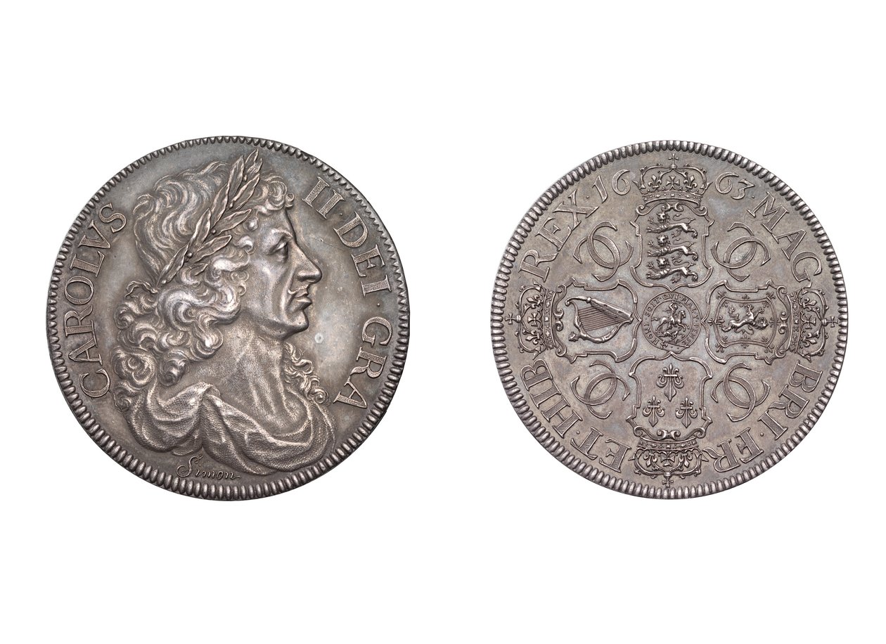 Corona de Petición, 1663 de Thomas Simon