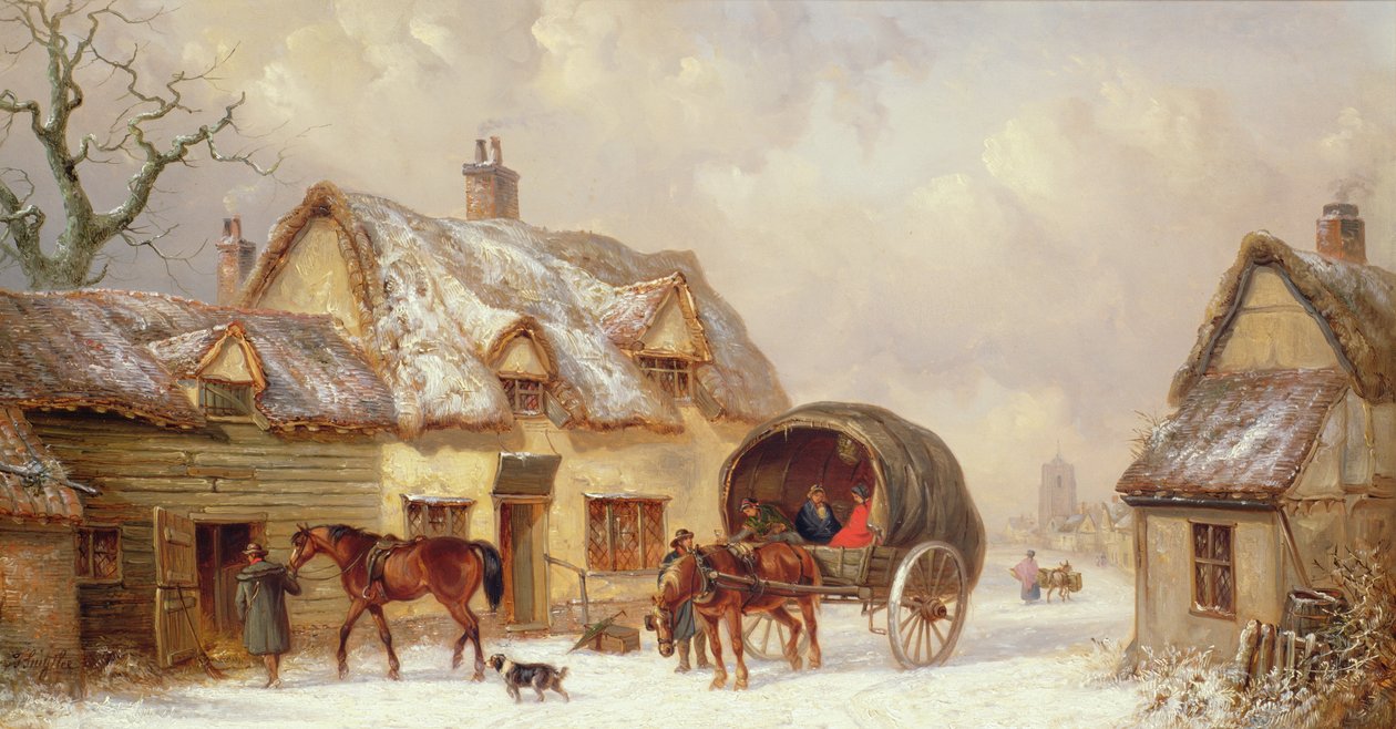 Escena de Invierno de Thomas Smythe