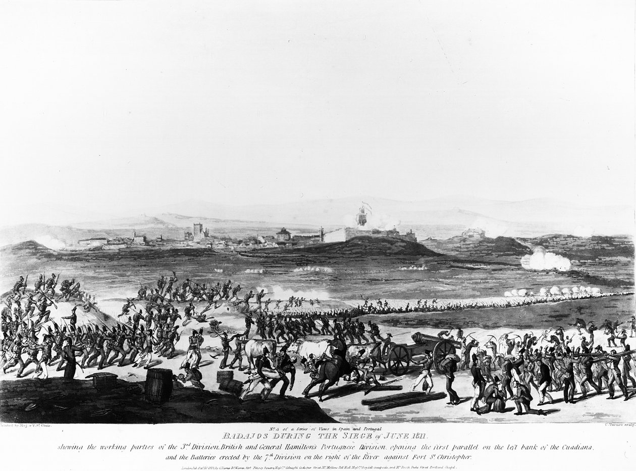 Badajoz durante el asedio de junio de 1811 de Thomas Staunton St. Clair