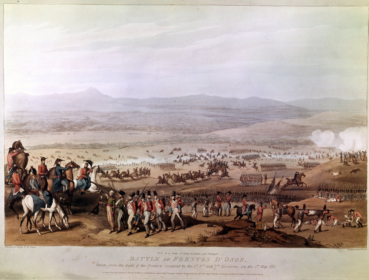 Batalla de Fuentes de Oñoro el 5 de mayo de 1811, de 