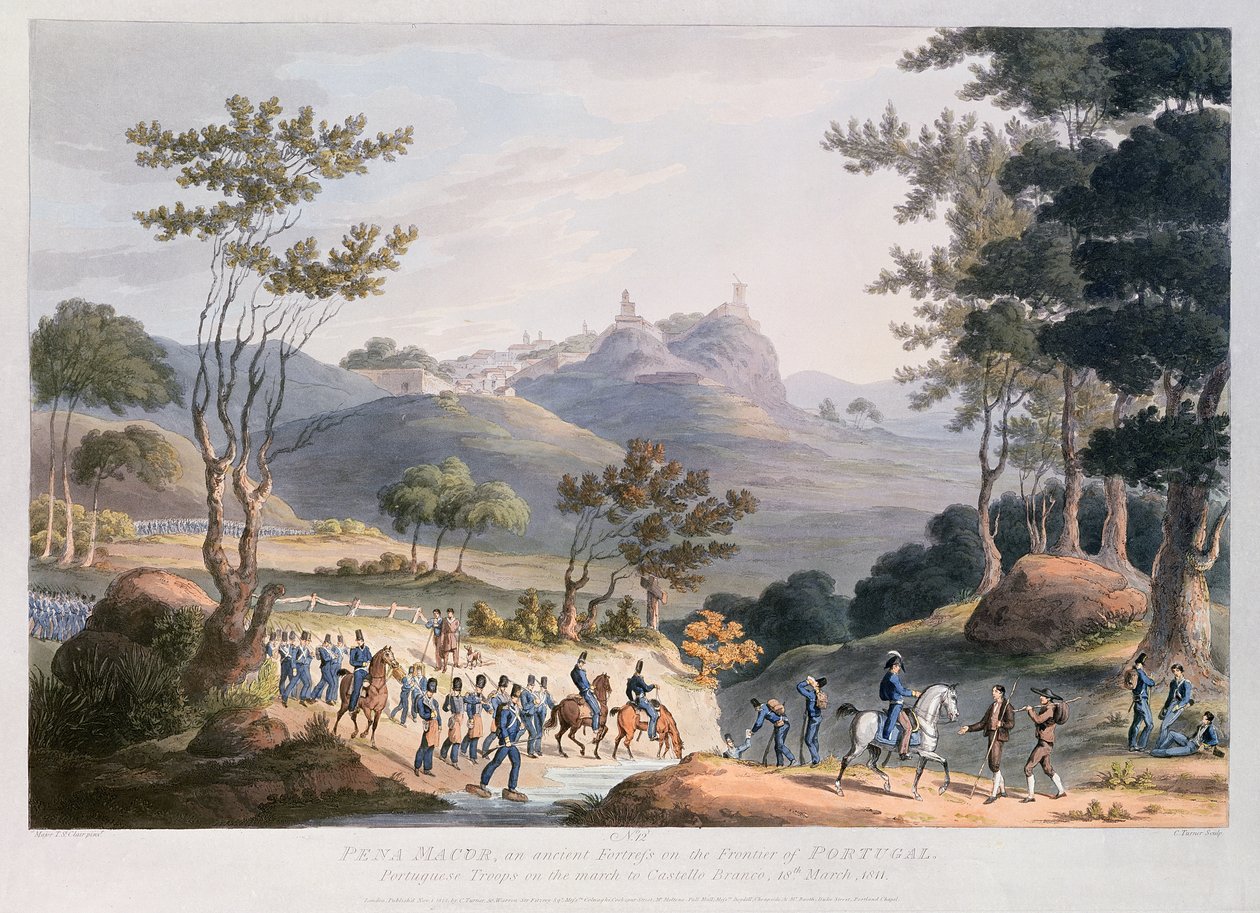 Pena Macor, grabado por C. Turner, 18 de marzo de 1811 de Thomas Staunton St. Clair