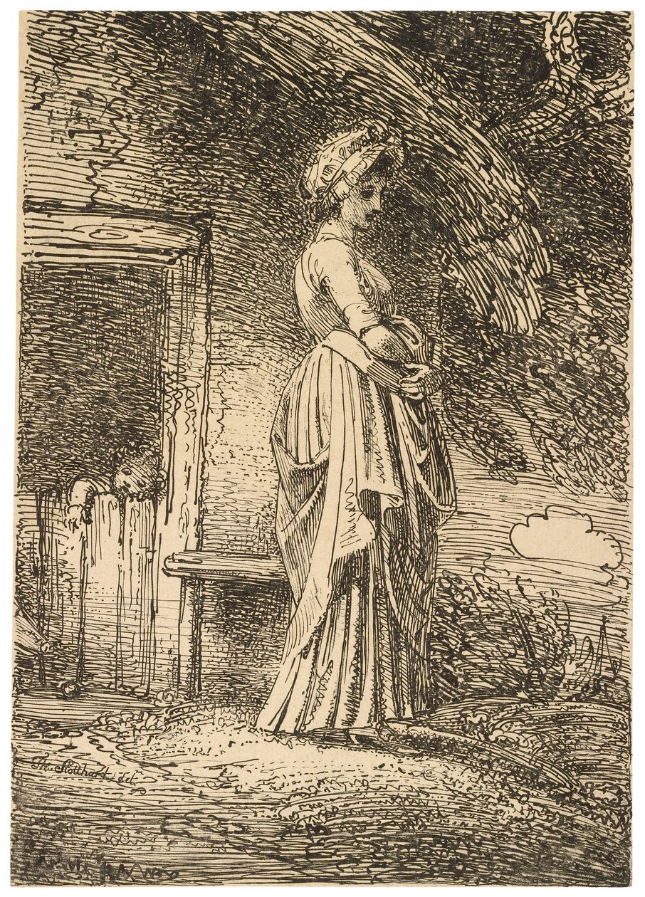 La Manzana Perdida de Especímenes de Poliautografía de Thomas Stothard