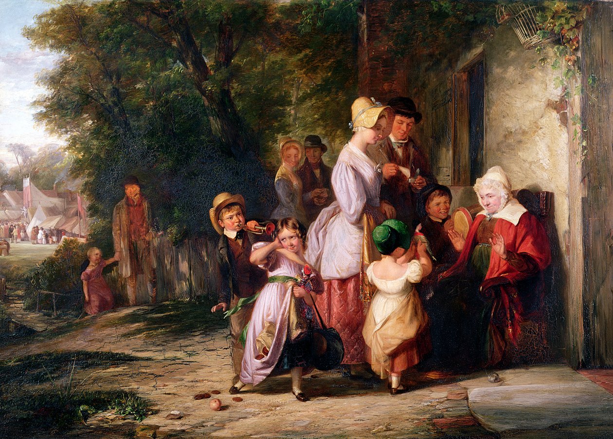 Regresando de la feria de Thomas Webster