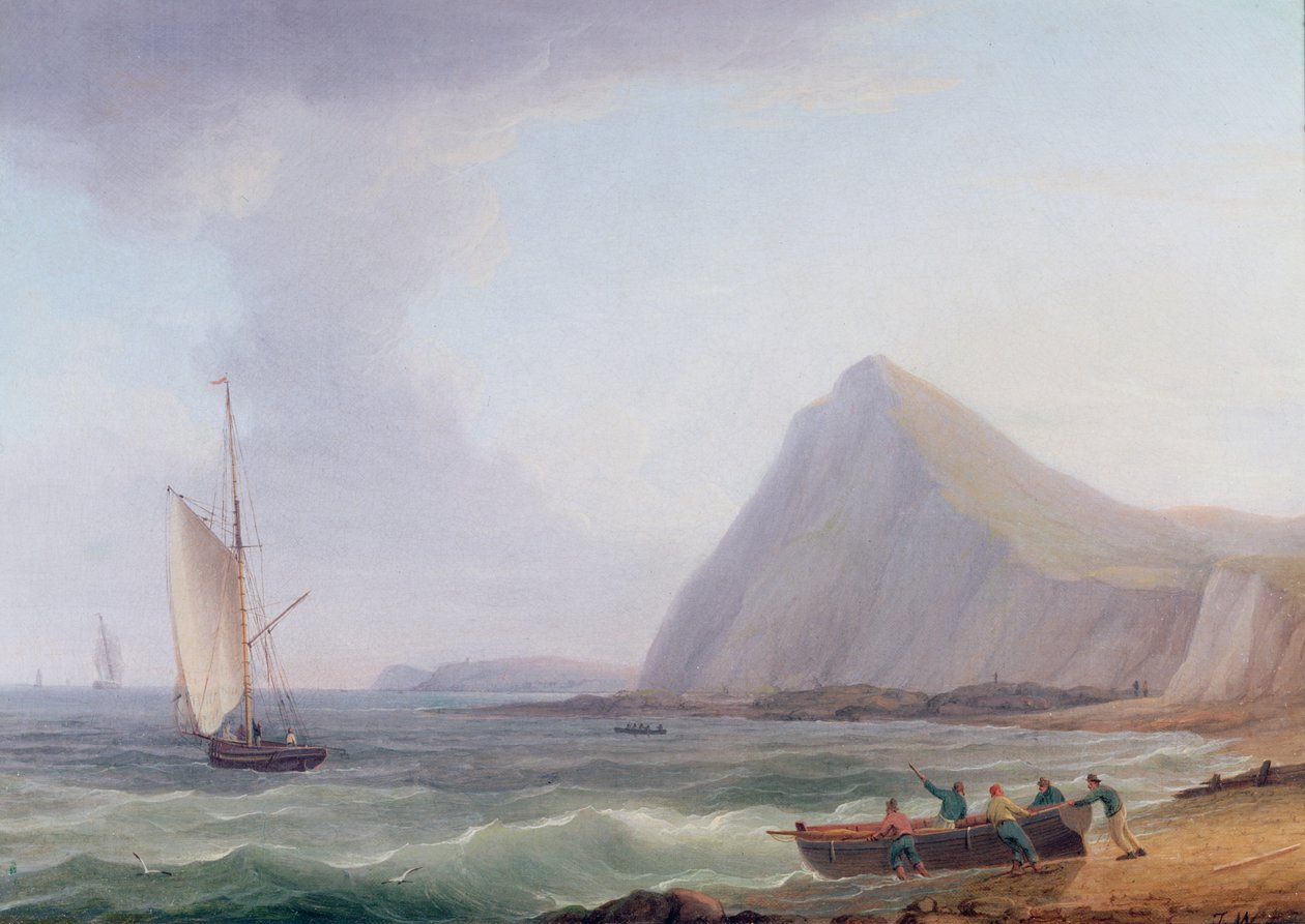 Acantilados de Dover de Thomas Whitcombe
