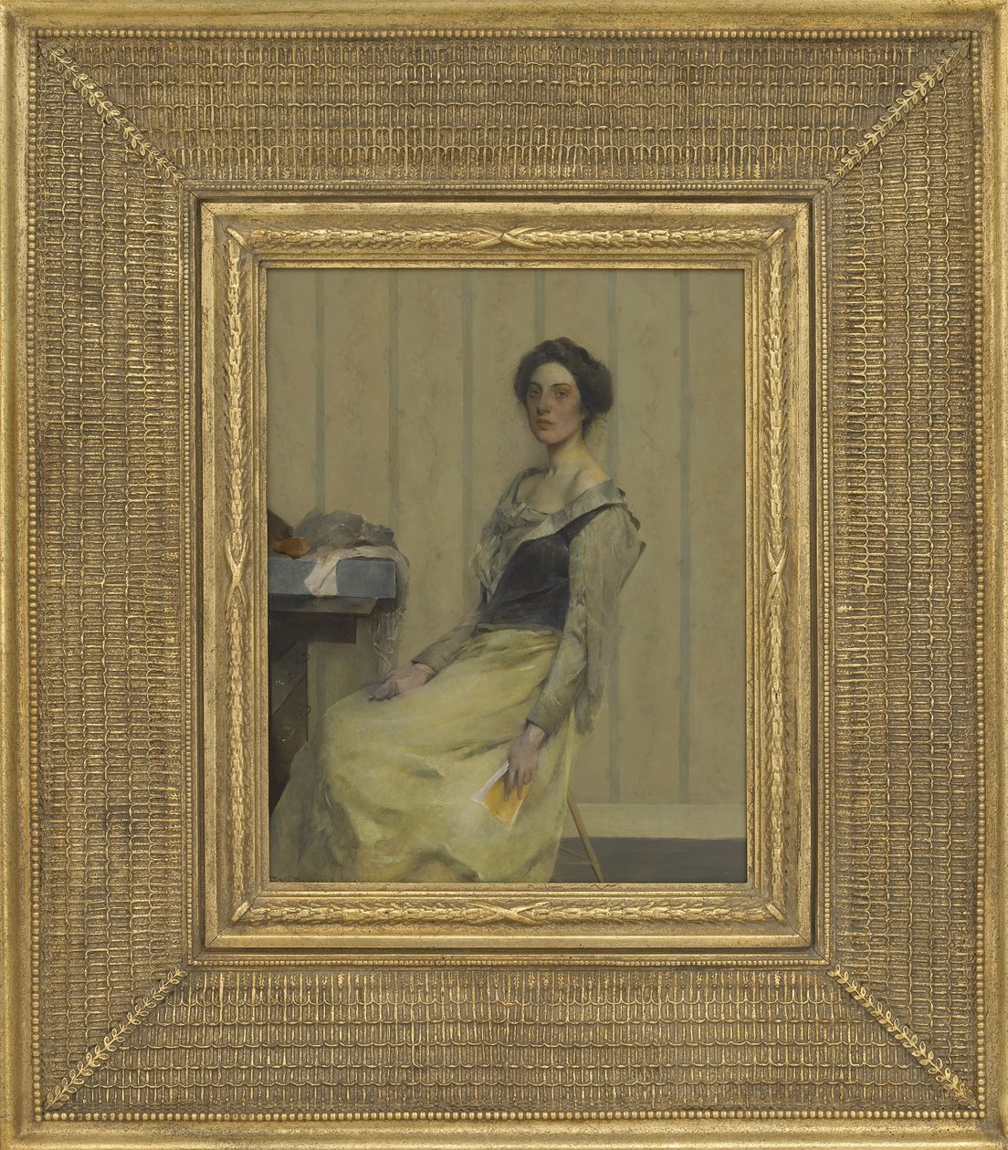 La Comedienne, 1906 de Thomas Wilmer Dewing