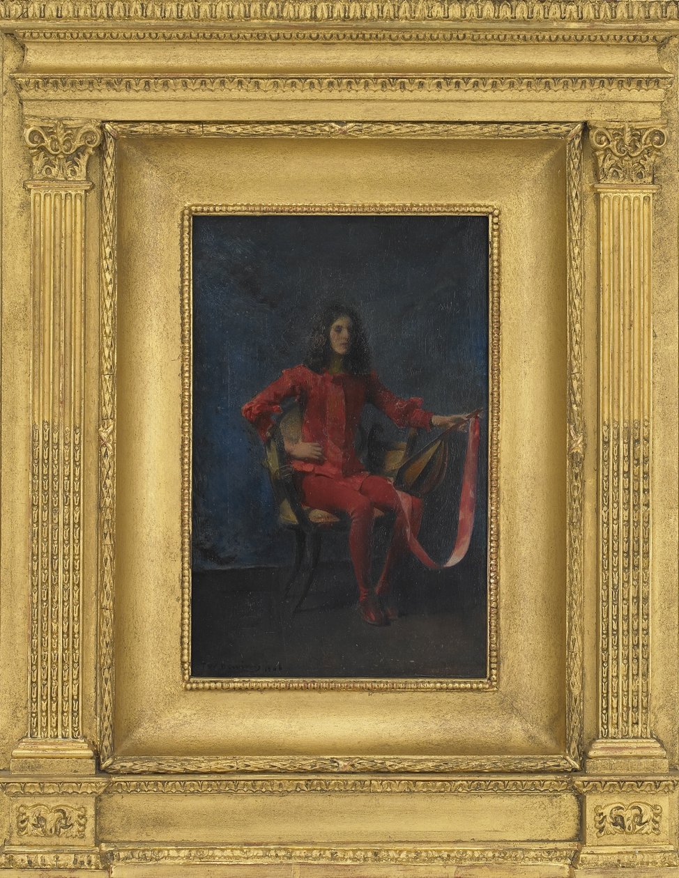 La Comediante, 1906 de Thomas Wilmer Dewing