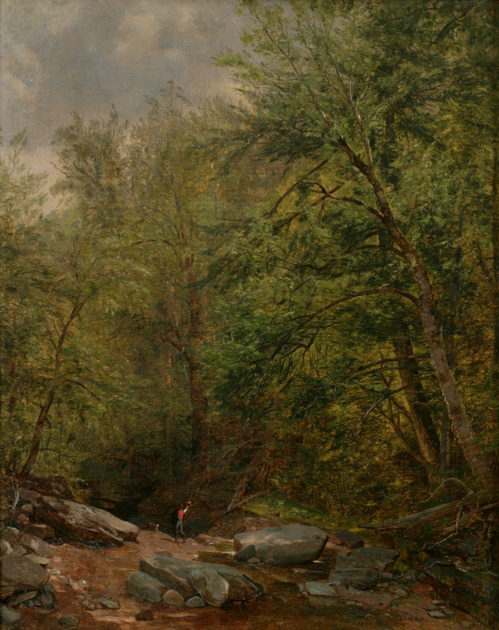 Estudio de la naturaleza de Thomas Worthington Whittredge
