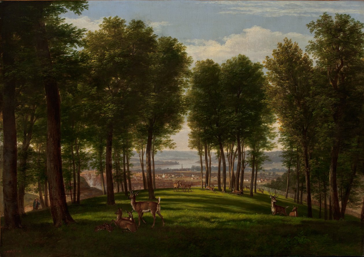 Vista de Cincinnati, Ohio de Thomas Worthington Whittredge