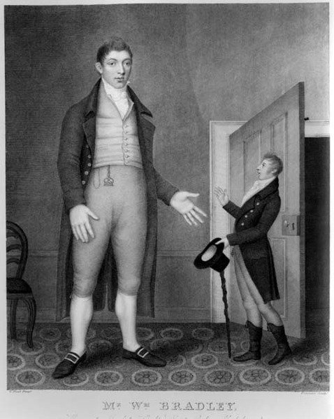 Retrato del Sr. William Bradley, grabado por Freeman, 1793 de Thomas Peat