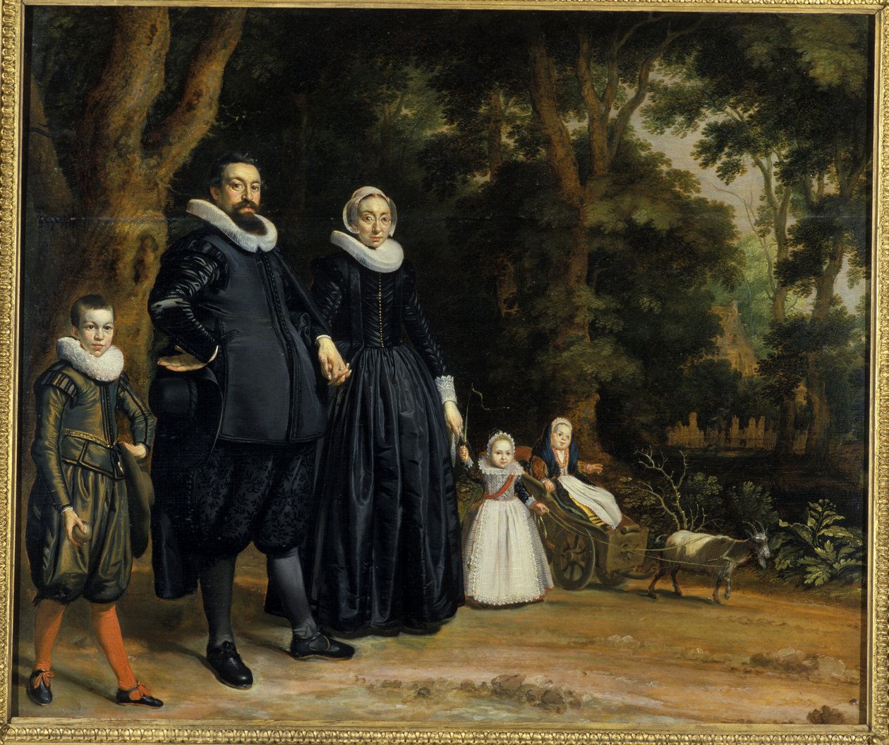 Una familia holandesa de Thomas de Keyser