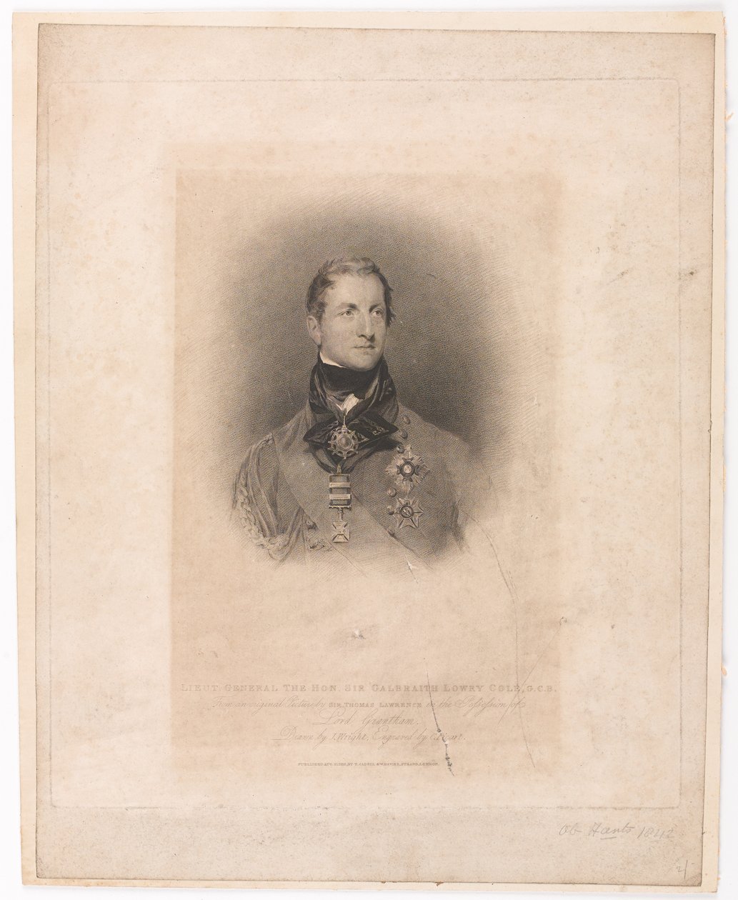 Teniente General El Honorable Sir Galbraith Lowry Cole GCB de Thomas (after) Lawrence