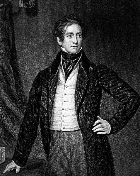 Sir Robert Peel (1788-1850) (grabado) de Thomas (after) Lawrence