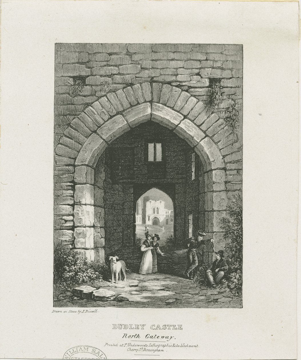 Castillo de Dudley - Puerta Norte de Thomas (after) Underwood