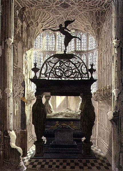 La Tumba de Lewis Stuart, Duque de Richmond en la Capilla de Enrique VII, lámina 36 de 
