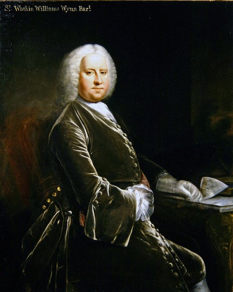 Retrato de Sir Watkin Williams Wynn, 3er Baronet, finales de la década de 1730 de Thomas (attr. to) Frye