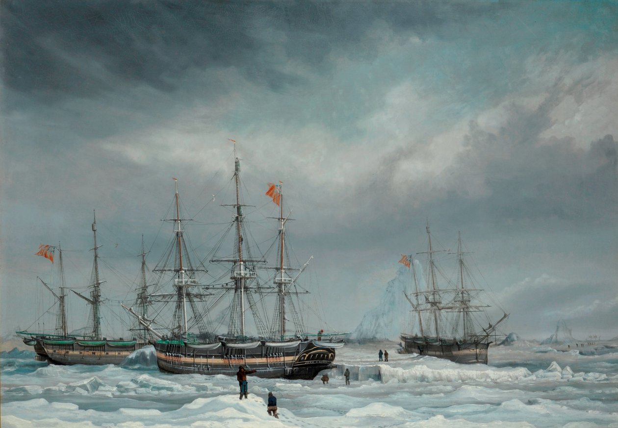 El Jane, Viewforth y Middleton rápido en el hielo de Thomas A. Binks