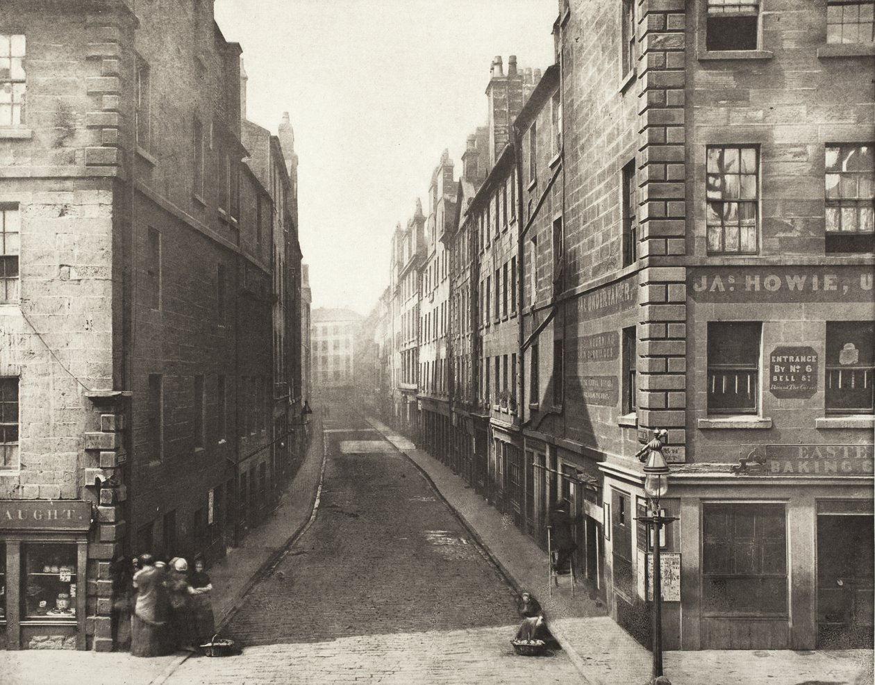 Bell Street desde High Street, n.º 14 de Thomas Annan
