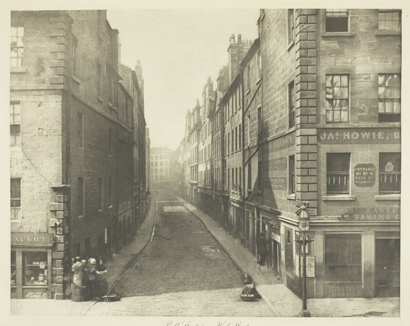 Calle Bell desde la Calle Alta de Thomas Annan