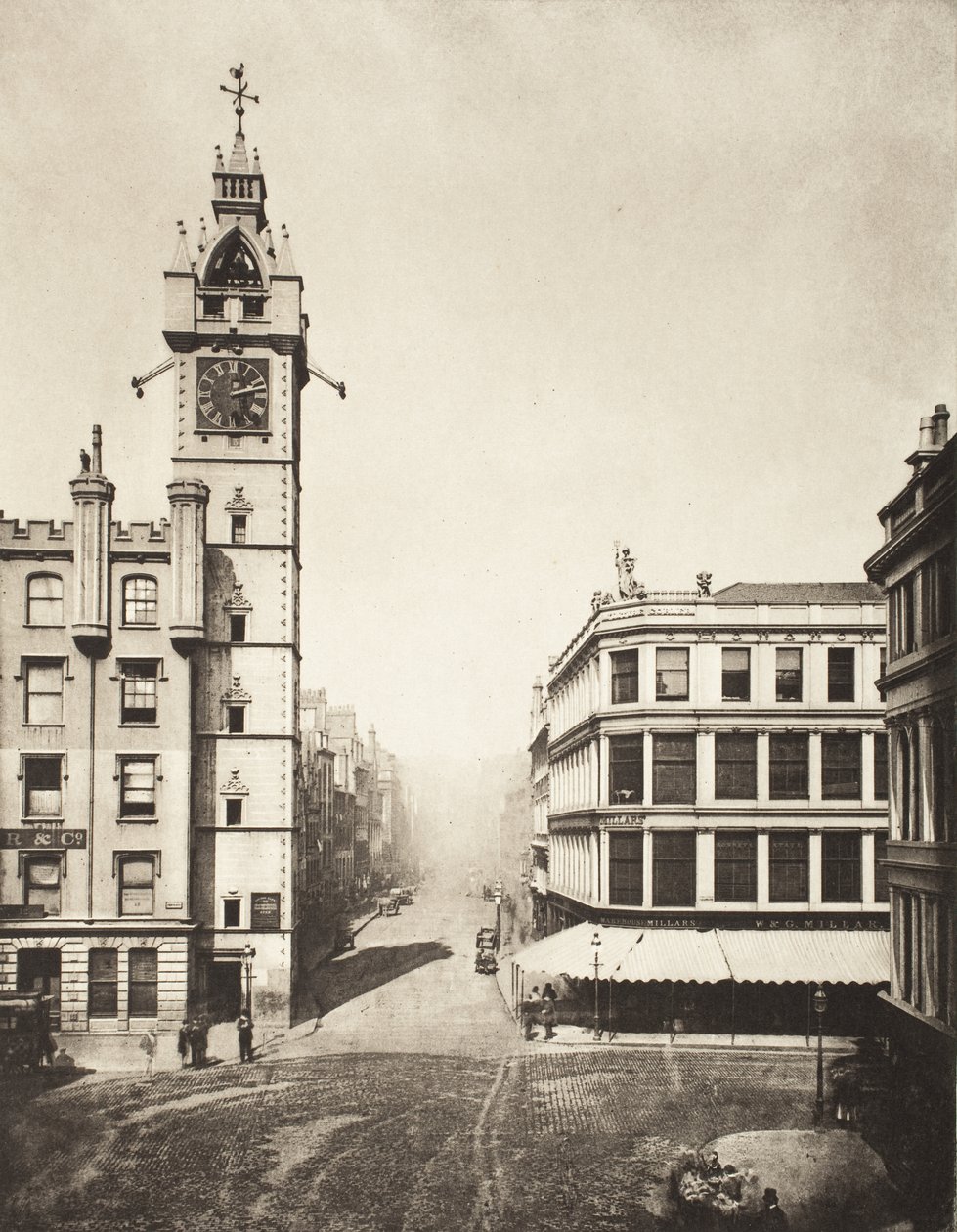 High Street desde The Cross (n.º 1) de Thomas Annan