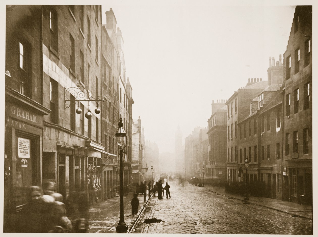 High Street, Glasgow, c.1878 de Thomas Annan