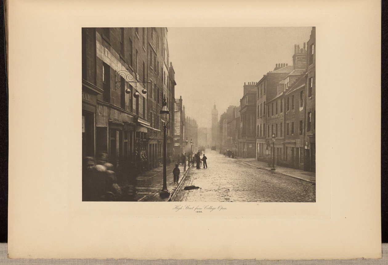 High Street desde College Open de Thomas Annan