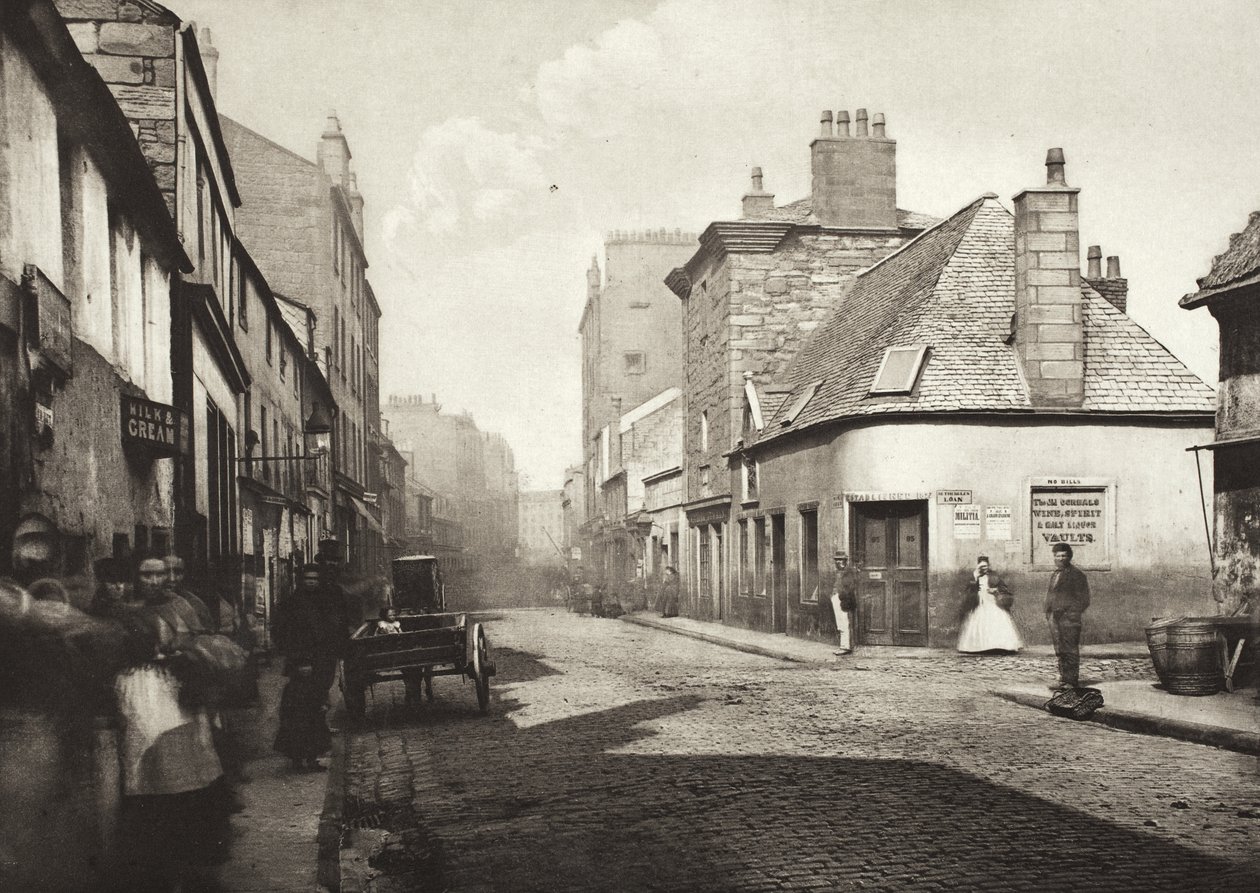 Calle principal, Gorbals, vista hacia el norte (n.º 37) de Thomas Annan