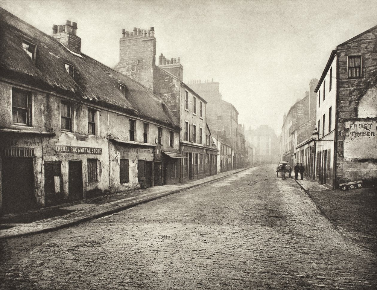 Calle principal, Gorbals, vista hacia el sur (n.º 36) de Thomas Annan