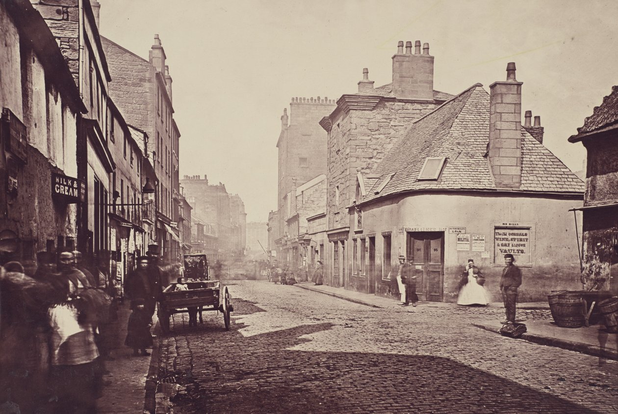 Main Street, Gorbals, mirando al norte. de Thomas Annan