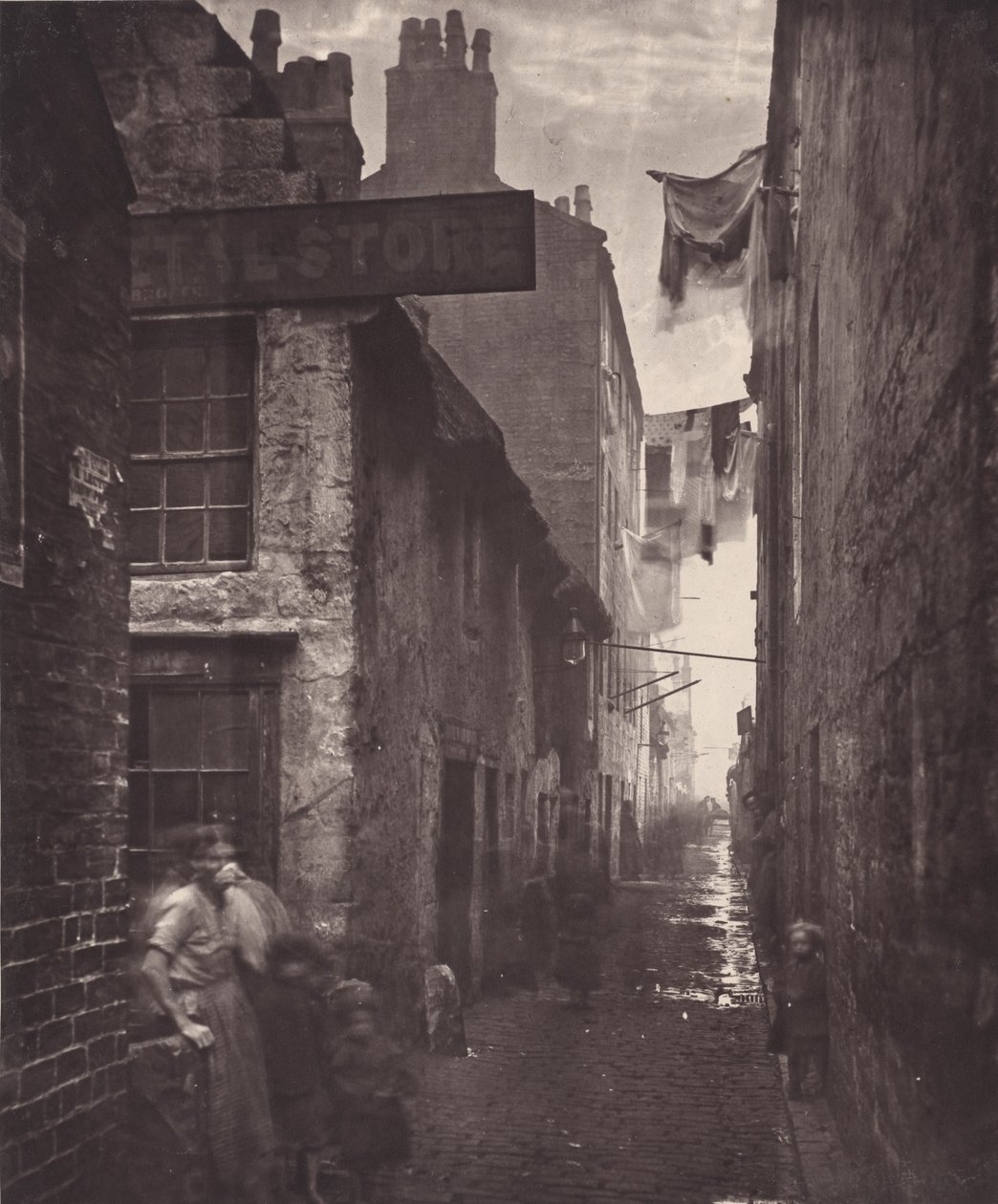 Old Vennel, Off High Street, 1868-1871 de Thomas Annan