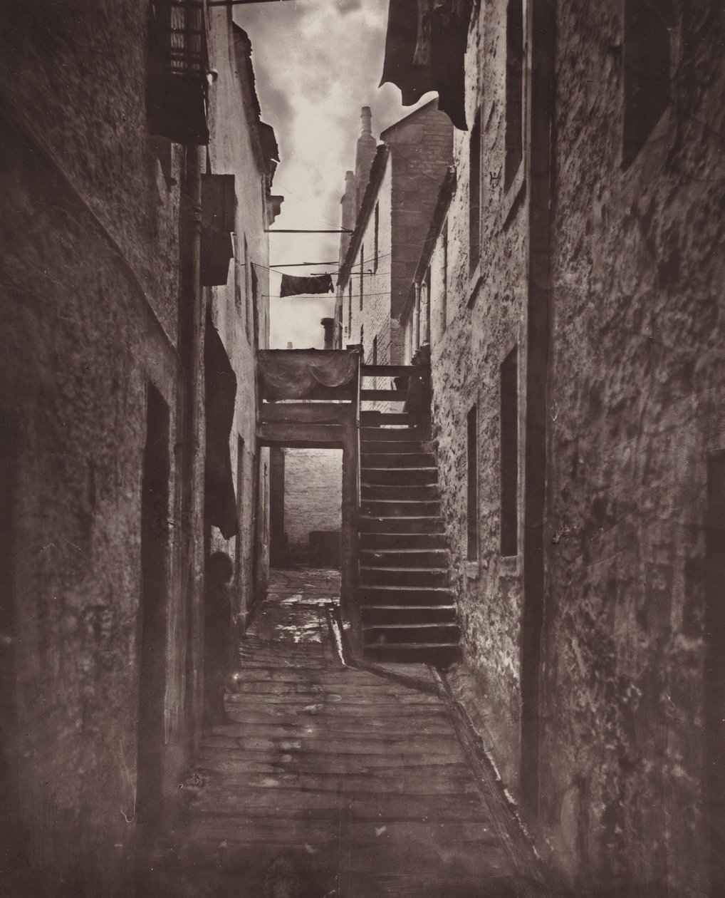 Lámina 32: Primer plano, n.º 128, Saltmarket de Thomas Annan